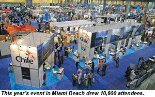 Seatrade 2010 floor