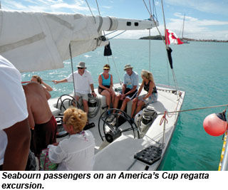 A Seabourn Americas Cup excursion