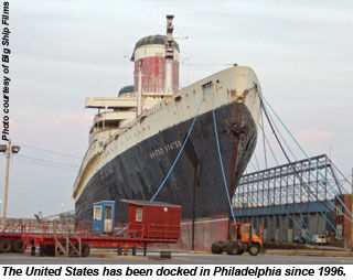 United States docked in Philly