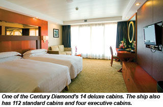 Century Diamond deluxe cabin