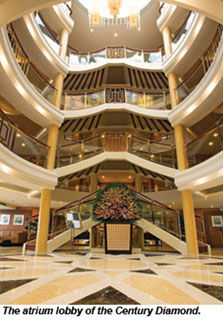 Century Diamond lobby