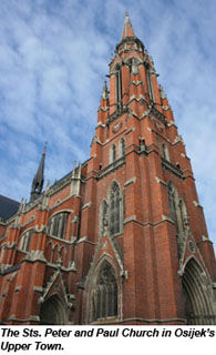 Church in Osijek, Croatia