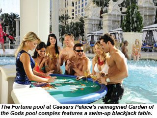 caesars palace pool
