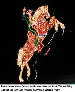 Neon sign from the Hacienda