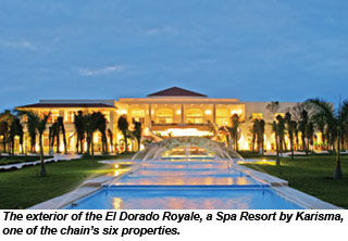 Entrance to El Dorado Royale