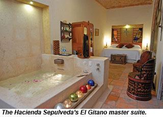 Hacienda Sepulveda El Gitano suite