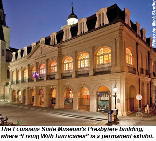 The Presbytere building of the Louisiana State Museum