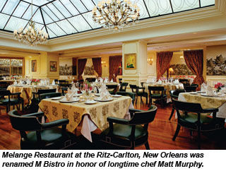 M Bistro at the Ritz-Carlton, New Orleans