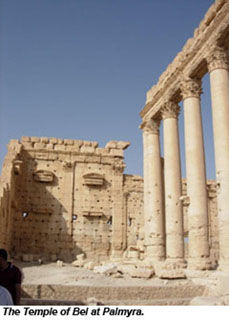 Ruins at Palmyra