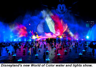 Disneyland World Of Color show