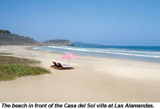 Beach at Las Alamandas