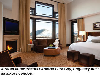 Waldorf Astoria Park City room