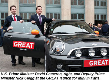 Nick Clegg and David Cameron