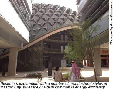 Masdar City Abu Dhabi architecture