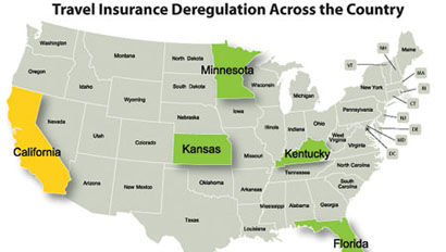 Travel Insurance Deregulation Across the Country