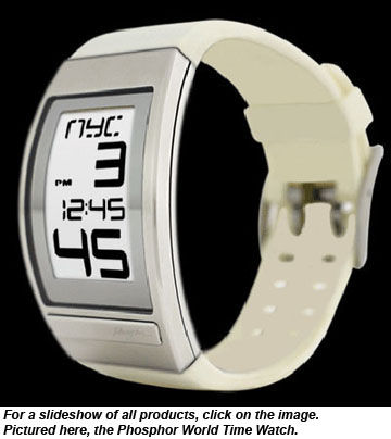 Phosphor World Time Watch