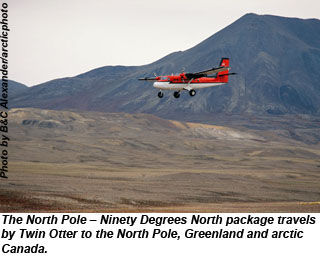 Ninety Degrees tour visits North Pole