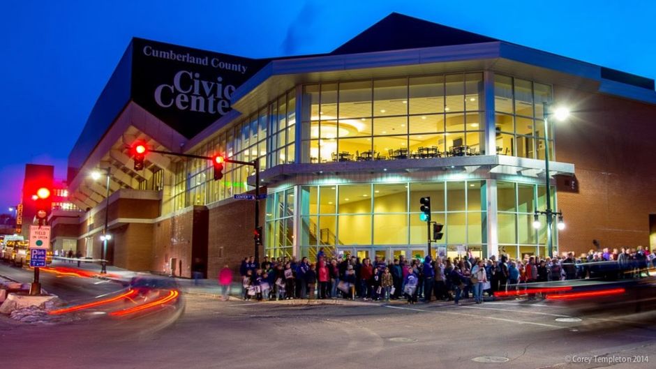 Cross Insurance Arena Exterior