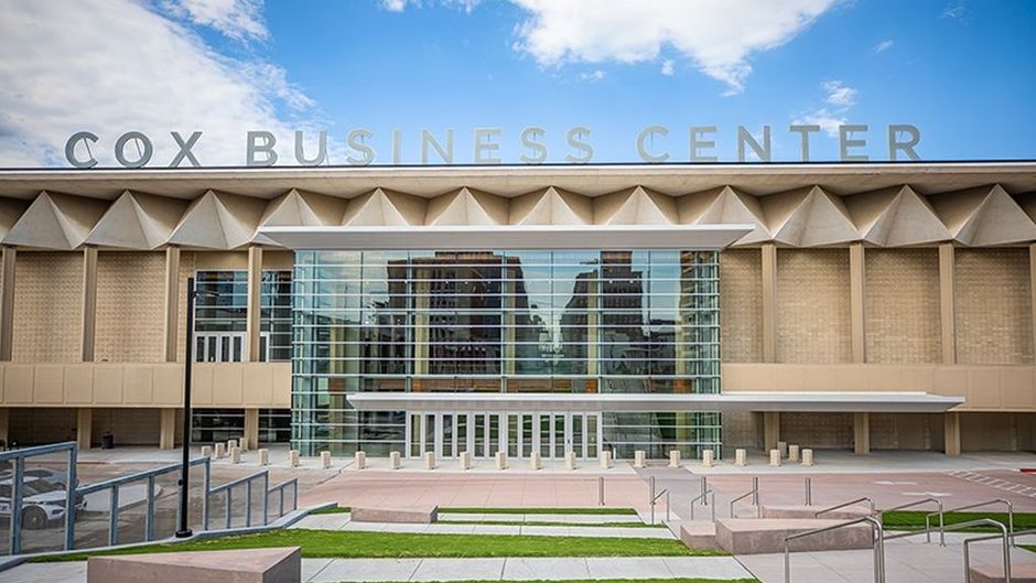 Cox Business Convention Center Exterior