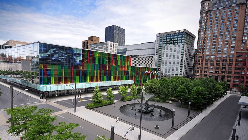 Le Palais des Congres de Montreal Exterior
