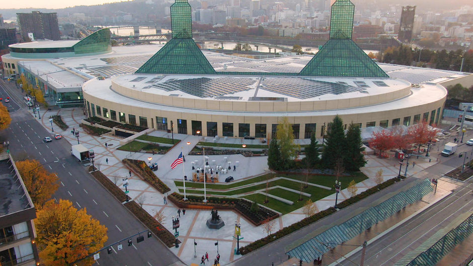 Oregon Convention Center Exterior