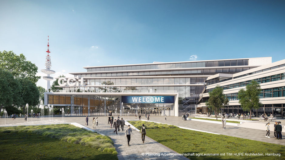 CCH-Congress Center Hamburg Exterior