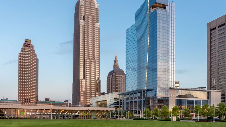 Huntington Convention Center of Cleveland an SMG Managed Facility Exterior