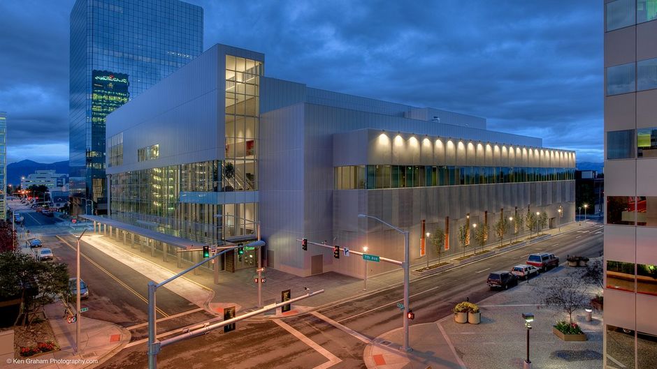 Dena'ina Civic and Convention Center Exterior