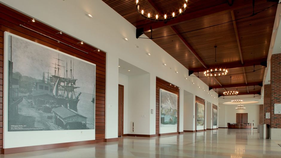 Wilmington Convention Center an SMG Managed Facility Lobby