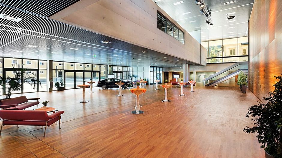 Ferry Porsche Congress Center Lobby