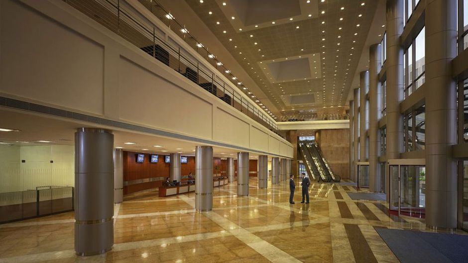Hyderabad International Convention Centre Lobby