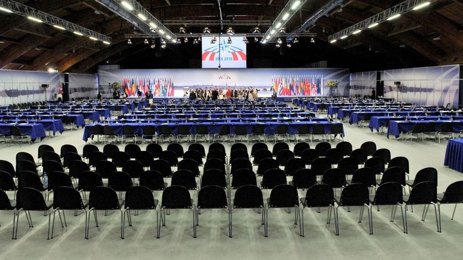 International Exhibition Center Meeting