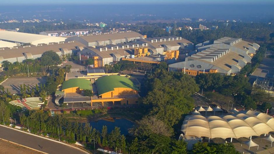 BIEC Bengaluru International Exhibition Centre Exterior