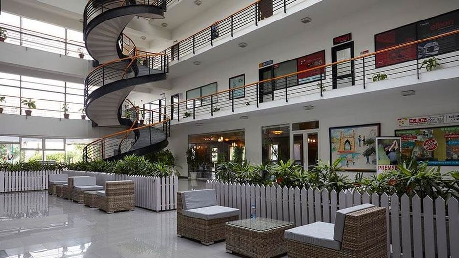 Hitex Exhibition Center Lobby