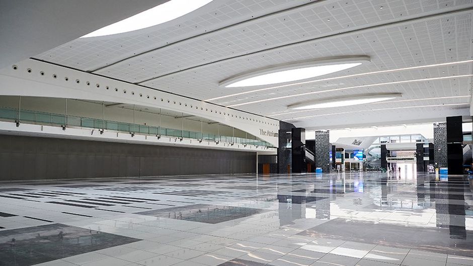 Abu Dhabi National Exhibition Centre Lobby