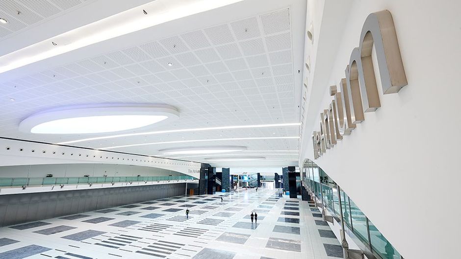 Abu Dhabi National Exhibition Centre Lobby