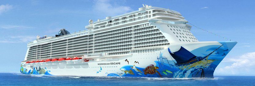 Norwegian Escape Ship Stats & Information- Norwegian Cruise Line ...