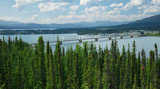 Alaska Highway, Yukon Territory, Canada