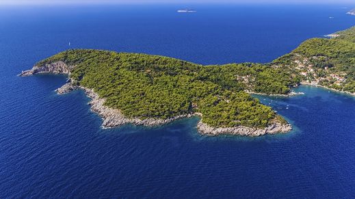 Kolocep Island, Elaphite Islands, Croatia
