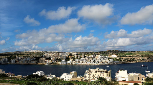 Qawra, Malta Island, Malta
