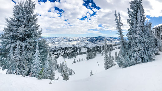 Snow Basin Ski Area, Utah