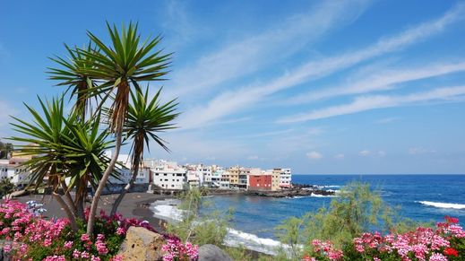 Puerto de la Cruz, Tenerife Island, Canary Islands, Spain