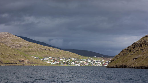 Sorvagur, Vagar Island, Faroe Islands, Denmark