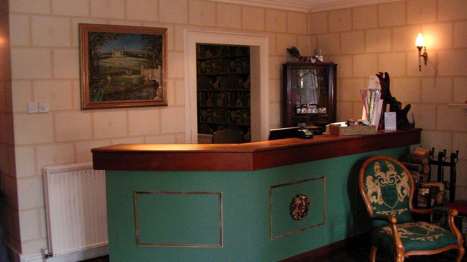Fernie Castle Hotel Lobby
