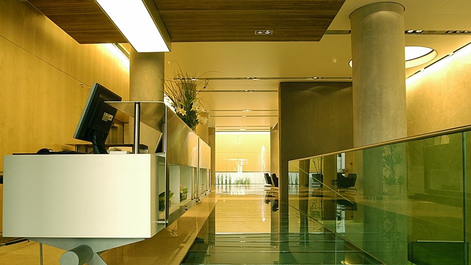 Ricana BA Center Lobby