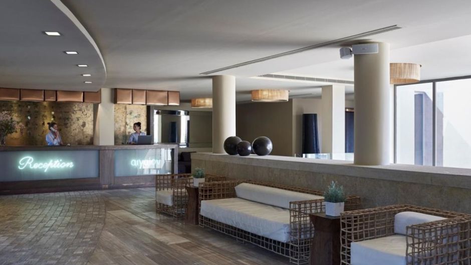 Aegeon Beach Hotel Lobby