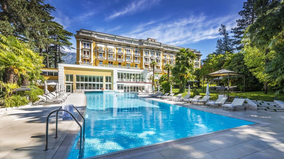 Hotel Palace Merano Pool