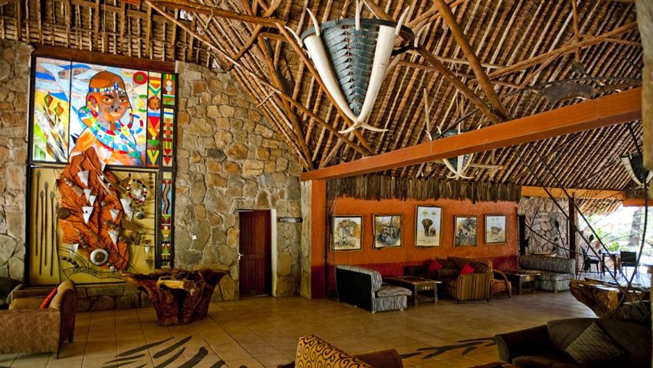 Samburu Game Lodge Lobby