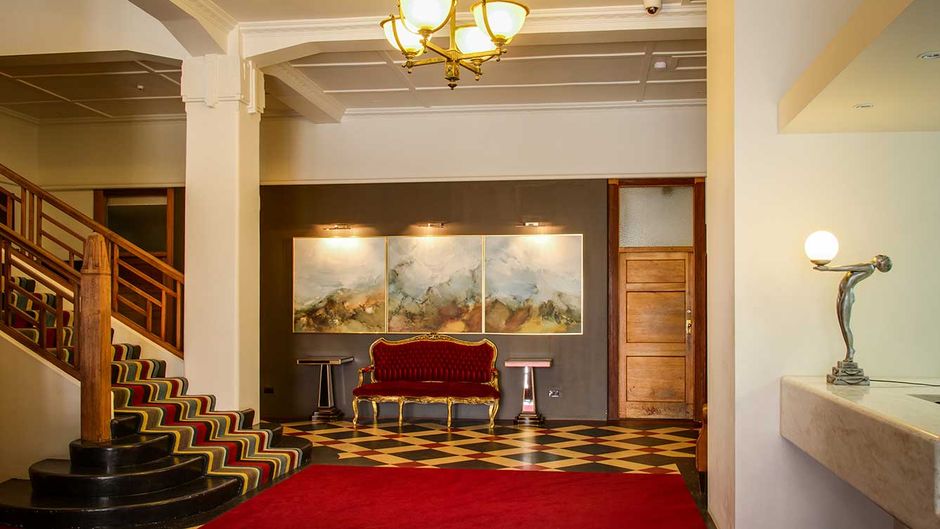 Masonic Hotel Lobby