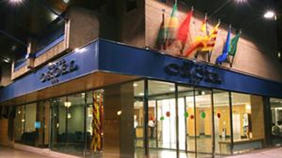 Hotel Oroel Exterior